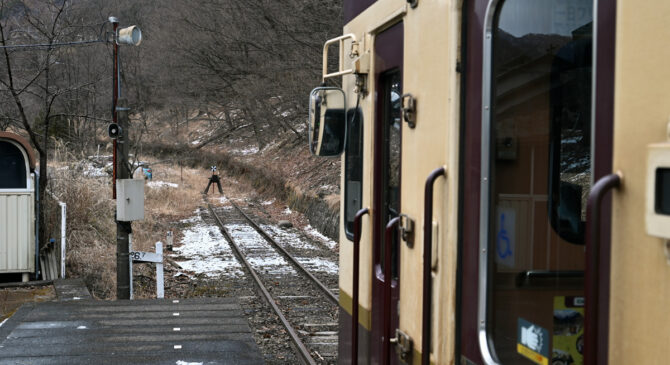 終着駅のおかしみ